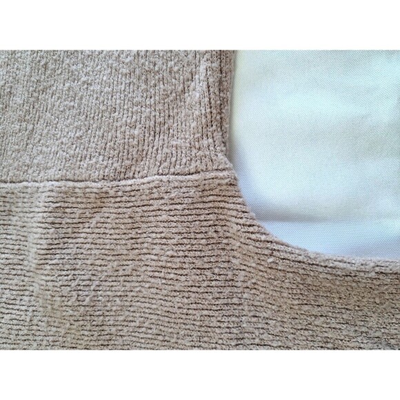 Urban Outfitters Mock Neck Sweater Womens ES-TP Tan Long sleeve, split bottom. - Picture 6 of 11